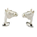Sterling Horse Head Cufflinks