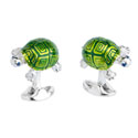 Sterling Tortoise Cufflinks
