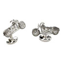 Sterling Harley Davidson Cufflinks