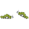 Sterling Caterpillar Cufflinks