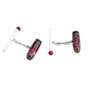 Sterling Cigar & Match Cufflinks