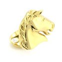18Kt Vermeil Horse Head Cufflinks