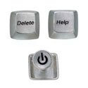 Delete and Help Key Cufflinks