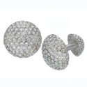 Sterling Golf Ball Cufflinks
