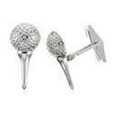 Sterling Golf & Tee Cufflinks