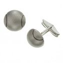 Sterling Tennis Ball Cufflinks