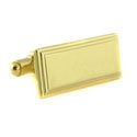Vermeil Long Engraveable Cufflinks