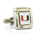 Miami Hurricanes Cufflinks