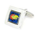 Kansas Jay Hawks Cufflinks
