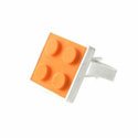Orange Forever Young Cufflinks