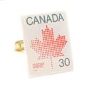 Maple Leaf Cufflinks (Canada)