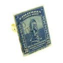 Colombian Stamp Cufflinks (Colombia)