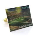 Crosley Field Stamp Cufflinks