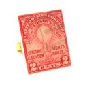 Thomas Edison Stamp Cufflinks