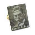 Ernest Just Stamp Cufflinks