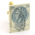 Italia Stamp Cufflinks (Italy)