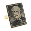 Robert E. Lee Stamp Cufflinks