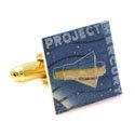 Project Mercury Stamp Cufflinks
