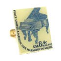 Piano Stamp Cufflinks