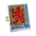 Swedish Stamp Cufflinks (Sweden)