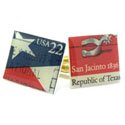 Republic of Texas Stamp Cufflinks