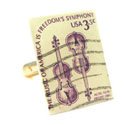 Violin Stamp Cufflinks