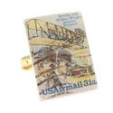 Wright Brothers Stamp Cufflinks