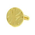 18 KT Vermeil Yankee Cufflinks