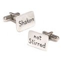 Shaken, not Stirred Cufflinks