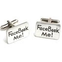 Facebook Me Cufflinks