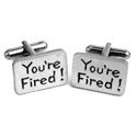 You're Fired Cufflinks