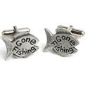 Gone Fishing Cufflinks
