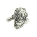 Divers Helmet Cufflinks