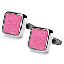 Pink Paisley Cufflinks