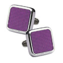 Indigo Stripe Cuff Links