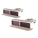 Two-Tone Graphite Cuff Link
