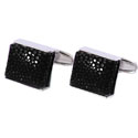 Black Stingray Cufflinks
