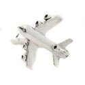 Sterling Jet Plane Cufflinks