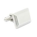 Sterling Rectangular Engraveable Cufflinks