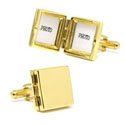 Vermeil Locket Cufflinks