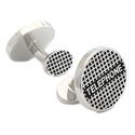 Sterling Telephone Manhole Cufflinks