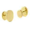 Vermeil Stud Design Cufflinks