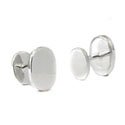 Sterling Stud Design Cufflinks