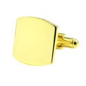 Vermeil Curved Cufflinks