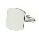 Sterling Curved Cufflinks