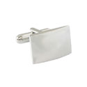 Sterling Polished Rectangular Cufflinks