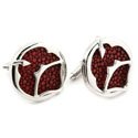 Red Stingray Cufflinks