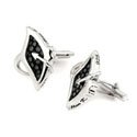 Hematite Stingray Cufflinks