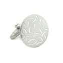 White Ion Cufflinks