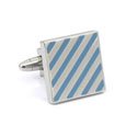Turquoise Stripes Cufflinks